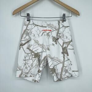 Frankie Collective F1 Icy Bike Shorts Hunting Camo Camouflage Biker Short NWT